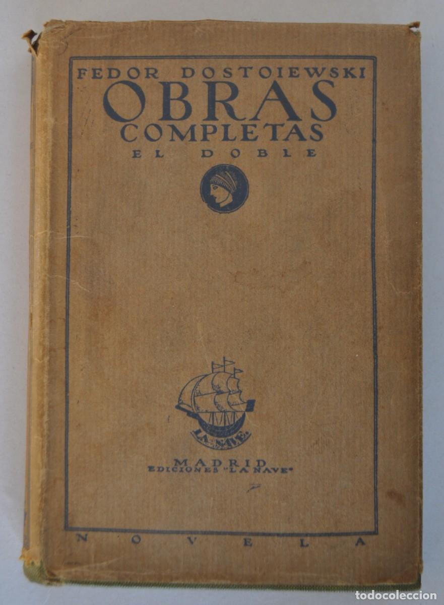 Libros antiguos: DOSTOIEWSKI, FEDOR-EL DOBLE-1&ordf; Edici&oacute;n 1930 - Foto 1