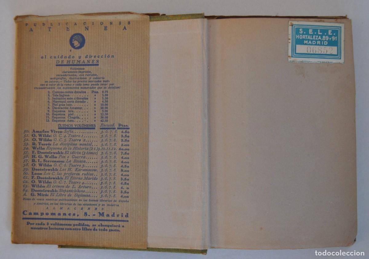 Libros antiguos: DOSTOIEWSKI, FEDOR-EL DOBLE-1&ordf; Edici&oacute;n 1930 - Foto 3