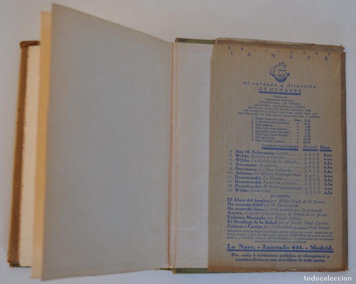 Libros antiguos: DOSTOIEWSKI, FEDOR-EL DOBLE-1&ordf; Edici&oacute;n 1930 - Foto 6