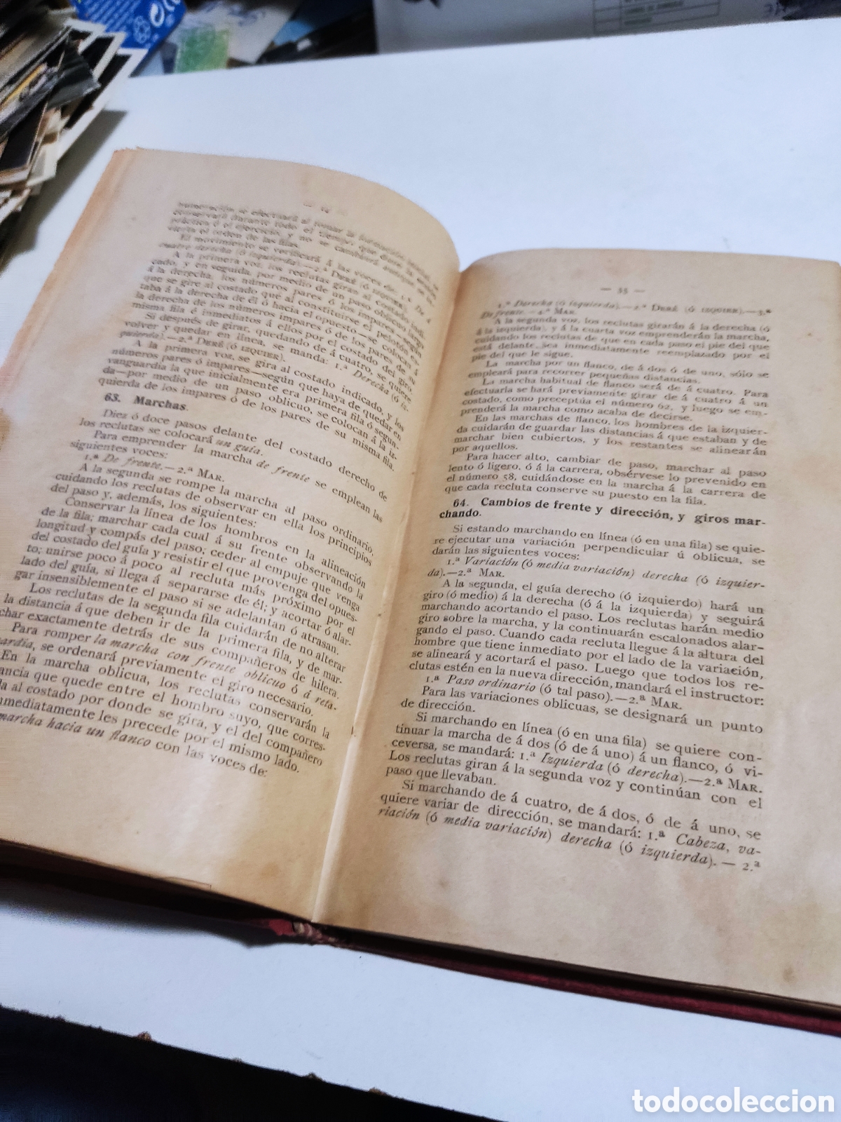 Libros antiguos: Libro instrucci&oacute;n t&aacute;ctica de las tropas de infanter&iacute;a 1908 - Foto 9
