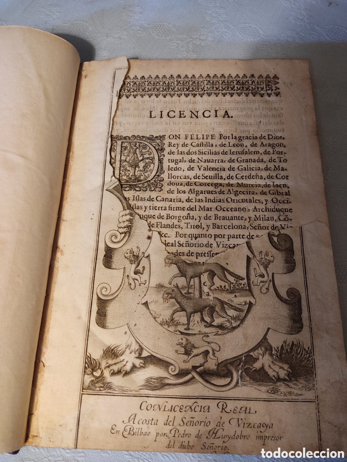 Livros antigos: Fueros y usos de vizcaya franquezas libertades pedro huydobro