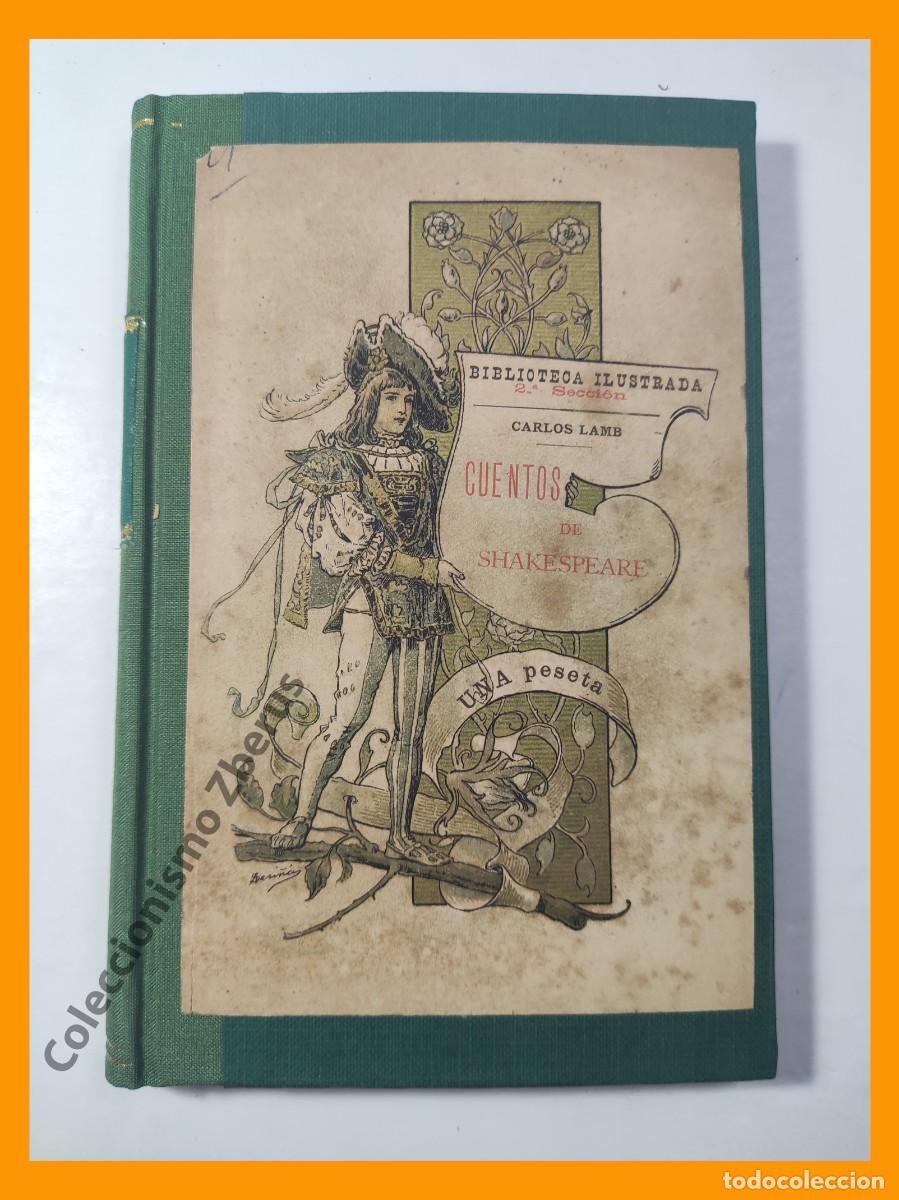Libros antiguos: Cuentos de Shakespeare (Tomo I) - La Tempestad - El Rey Lear - Pericles... - Carlos Lamb - Foto 2