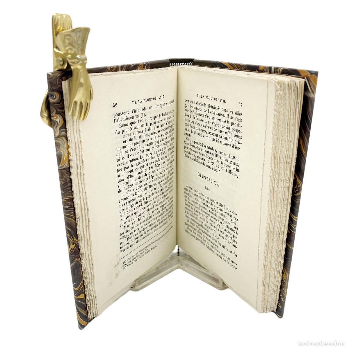 Libros antiguos: PIERRE LEROUX - PLUTOCRACIA - 1848 - Foto 5