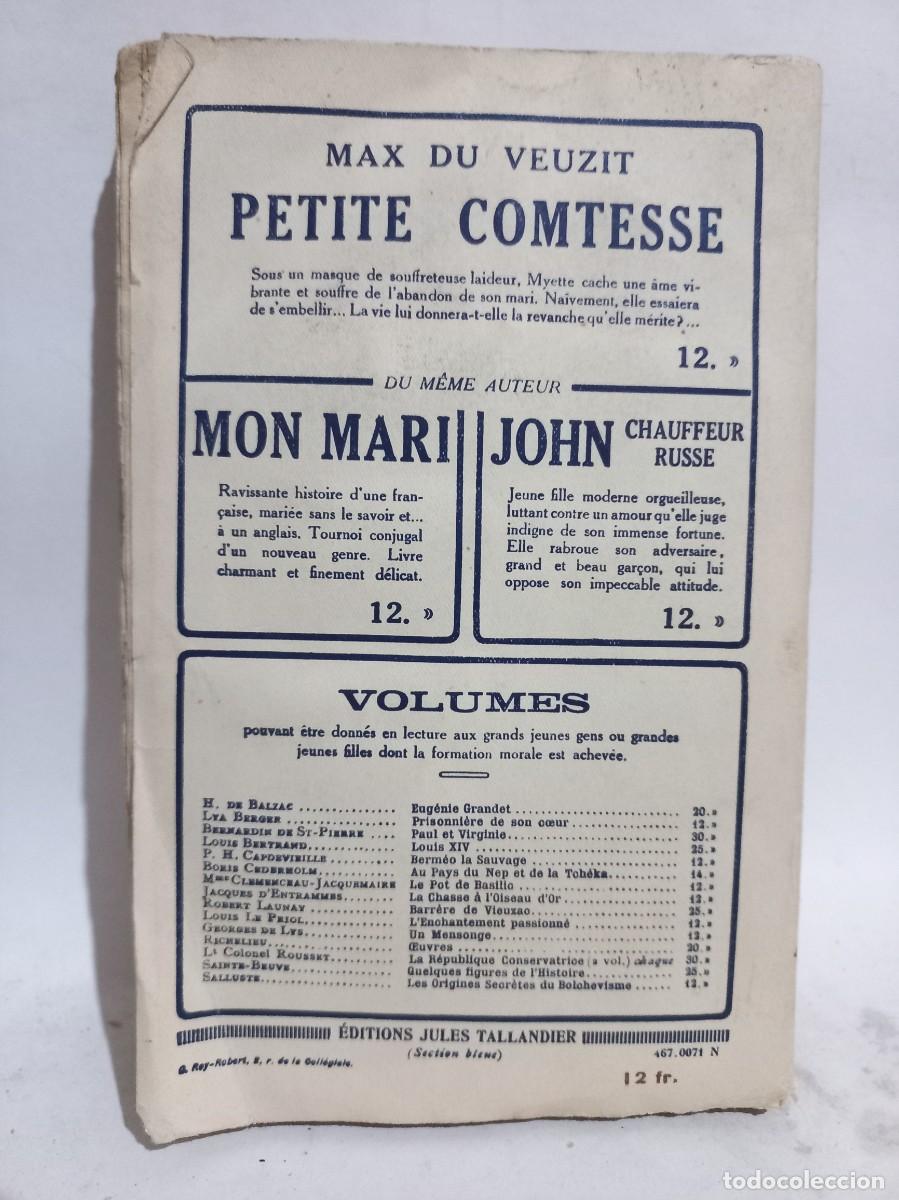Libros antiguos: Max Du Veuzit - Mariage Dor&eacute; - Primera edici&oacute;n - 1932 - Foto 4
