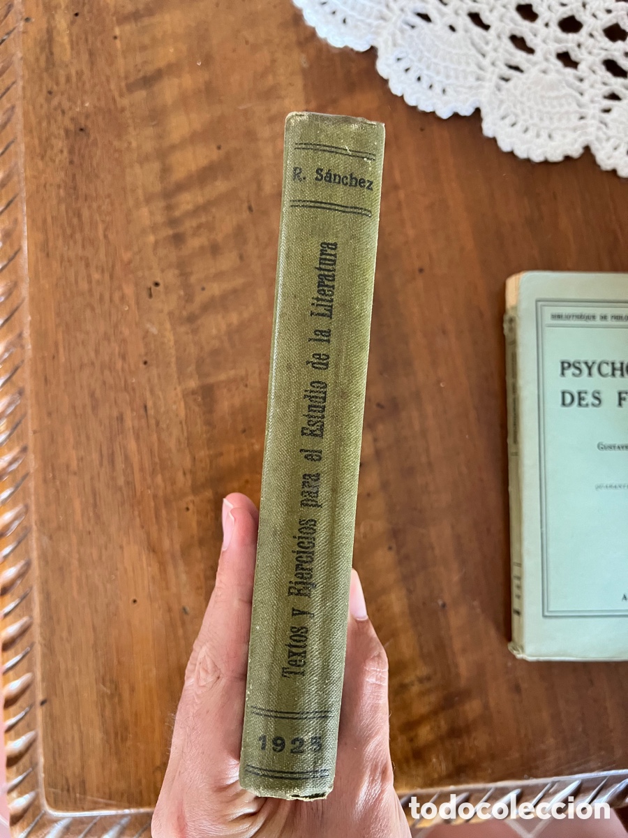 Libros antiguos: S&Aacute;NCHEZ, Jos&eacute; Rogerio. Textos y Ejercicios para el estudio de la Literatura. 1925. - Foto 3