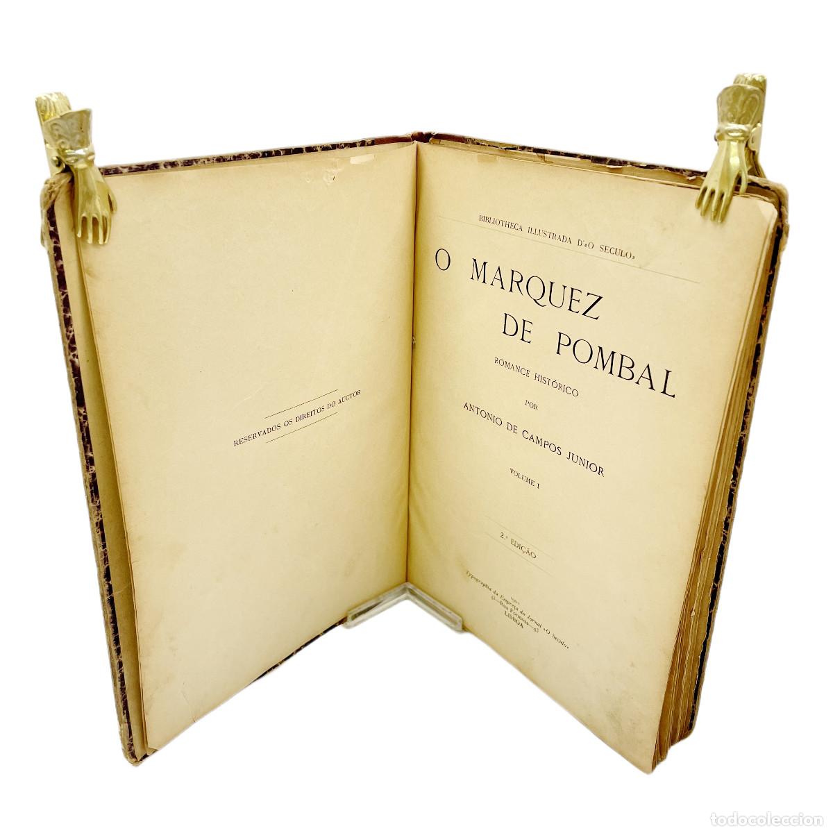 Libros antiguos: ANTONIO DE CAMPOS JUNIOR - O MARQUEZ DE POMBAL - 1901 - Foto 3
