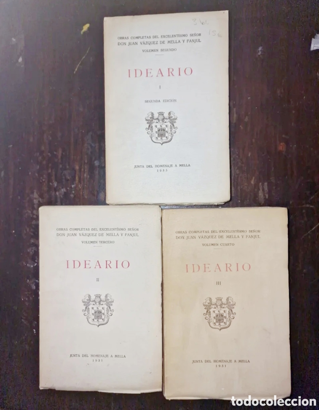 Libros antiguos: Ideario - Foto 1