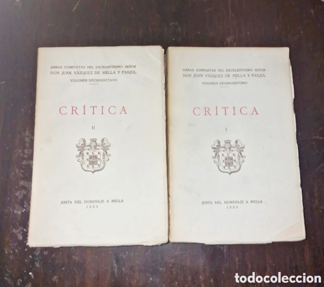 Libros antiguos: Critica - Foto 1