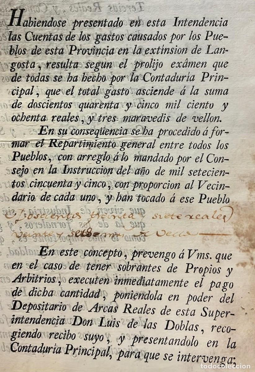 Old books: HABI&Eacute;NDOSE presentado en esta Intendencia las Cuentas de los gastos causados por los Pueblos de esta