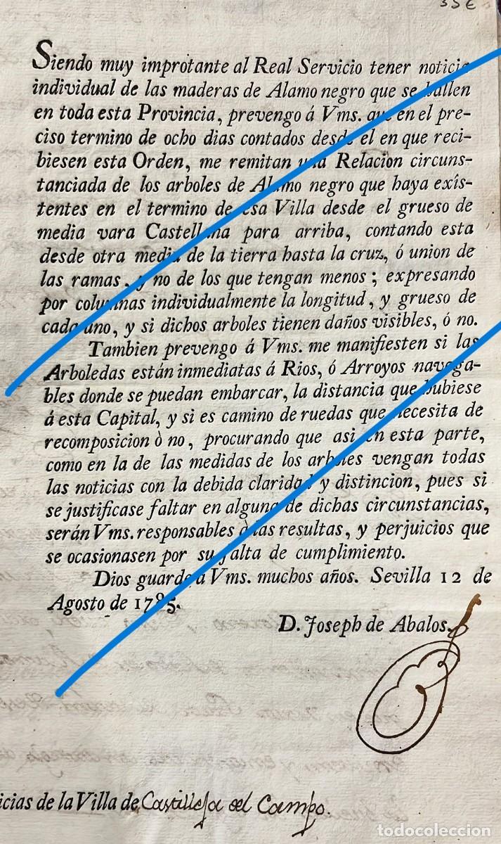 Old books: SIENDO muy importante al real servicio tener noticia individual de las maderas de &Aacute;lamo negro.....