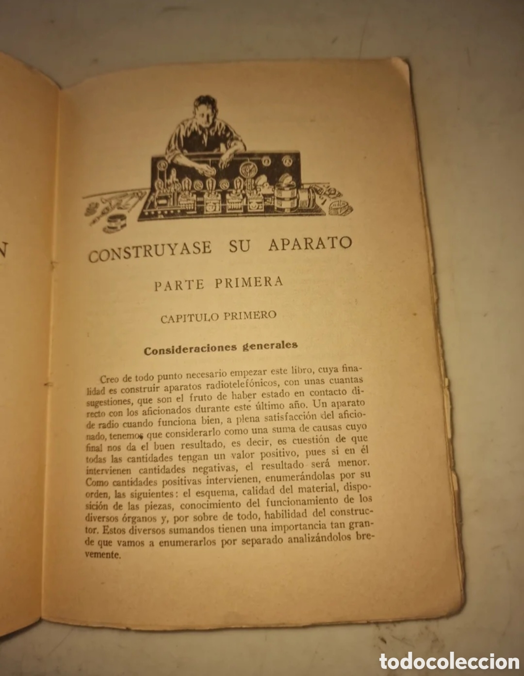 Libros antiguos: Esquemas y Constr&uacute;yase su Aparato - Foto 4