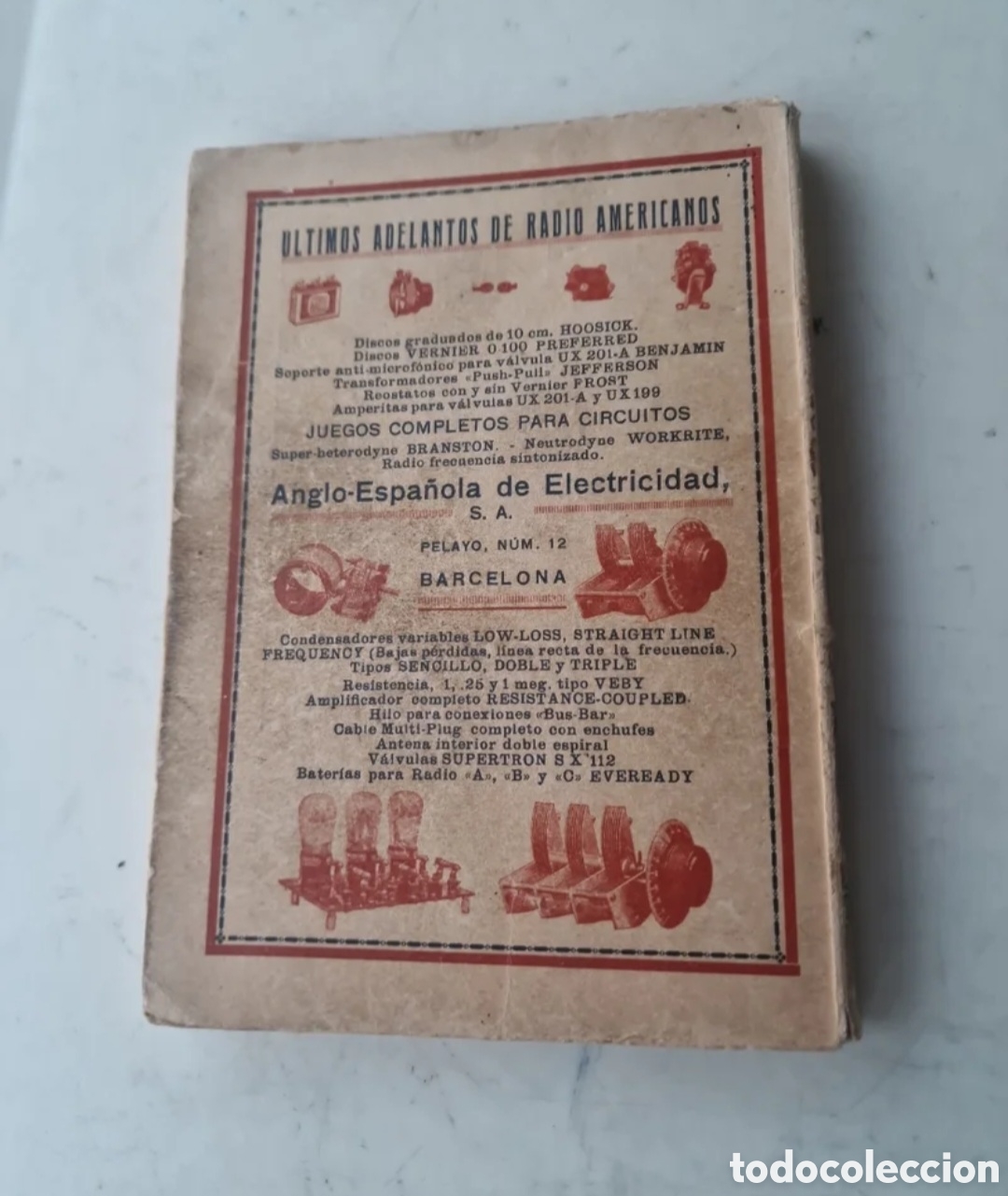 Libros antiguos: Esquemas y Constr&uacute;yase su Aparato - Foto 8
