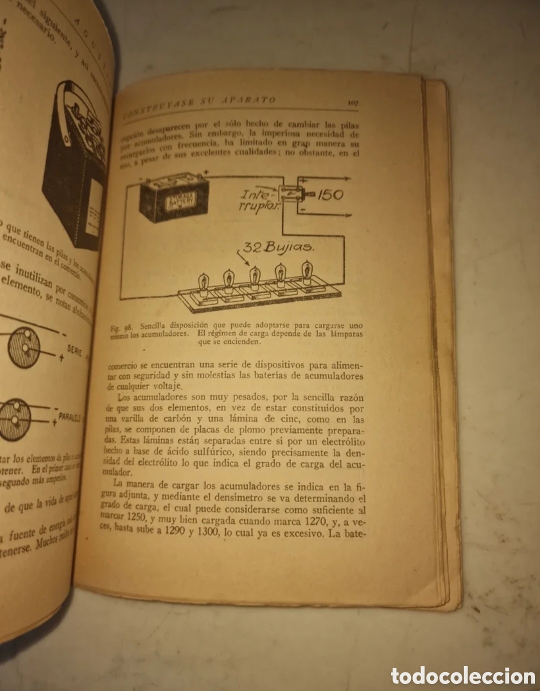Libros antiguos: Esquemas y Constr&uacute;yase su Aparato - Foto 2