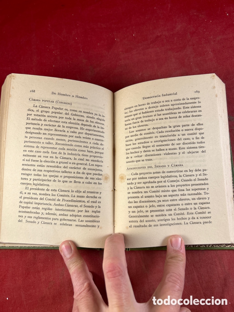 Libros antiguos: DE HOMBRE A HOMBRE - Foto 2