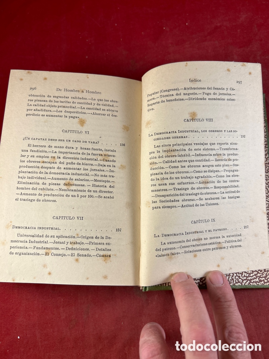 Libros antiguos: DE HOMBRE A HOMBRE - Foto 5