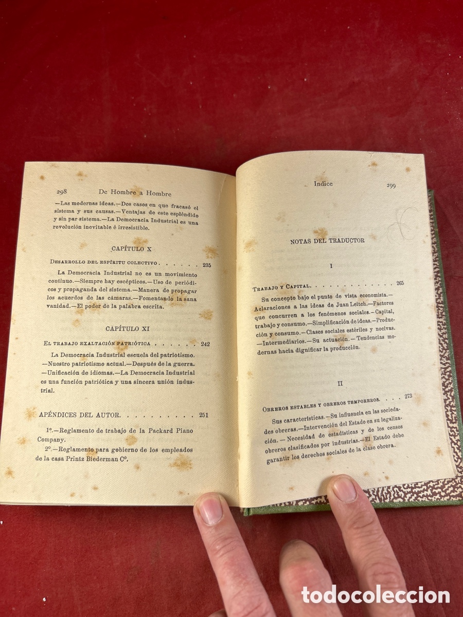 Libros antiguos: DE HOMBRE A HOMBRE - Foto 6