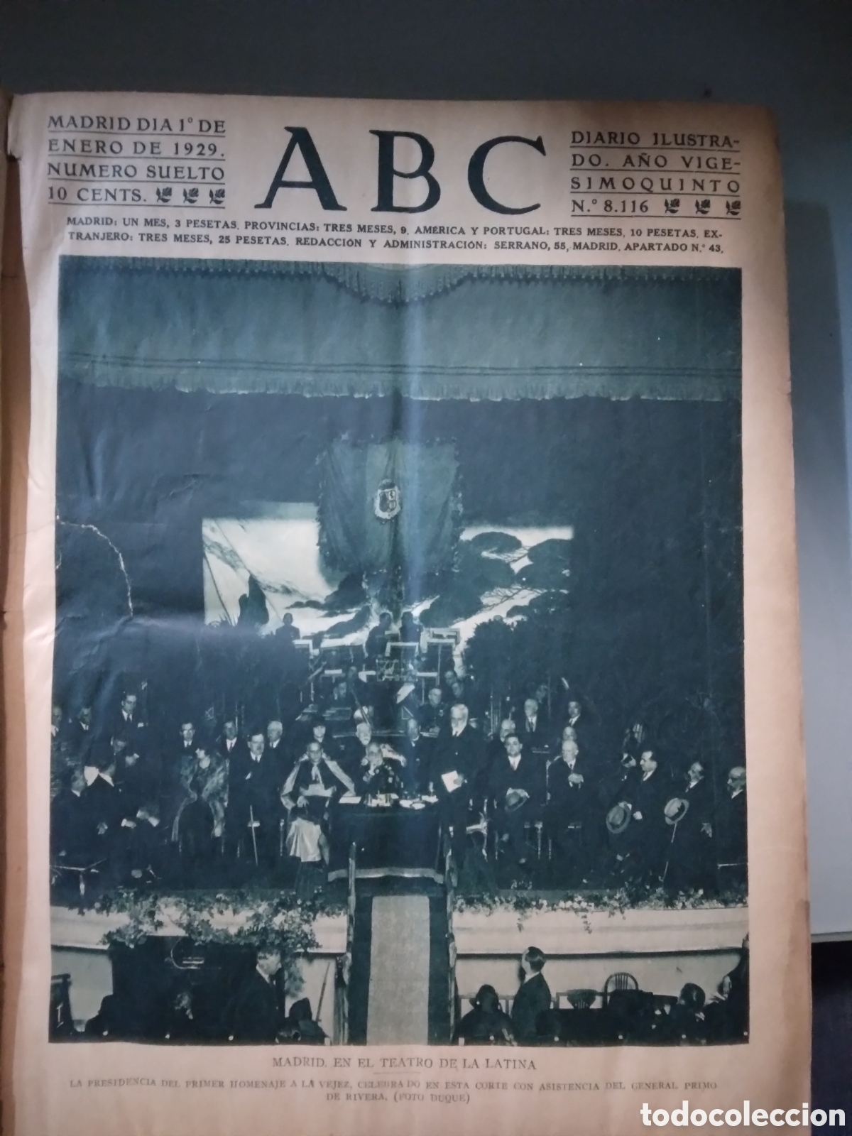 Libros antiguos: ABC, desde el 1 de enero al 30 de marzo de 1929 - Foto 4