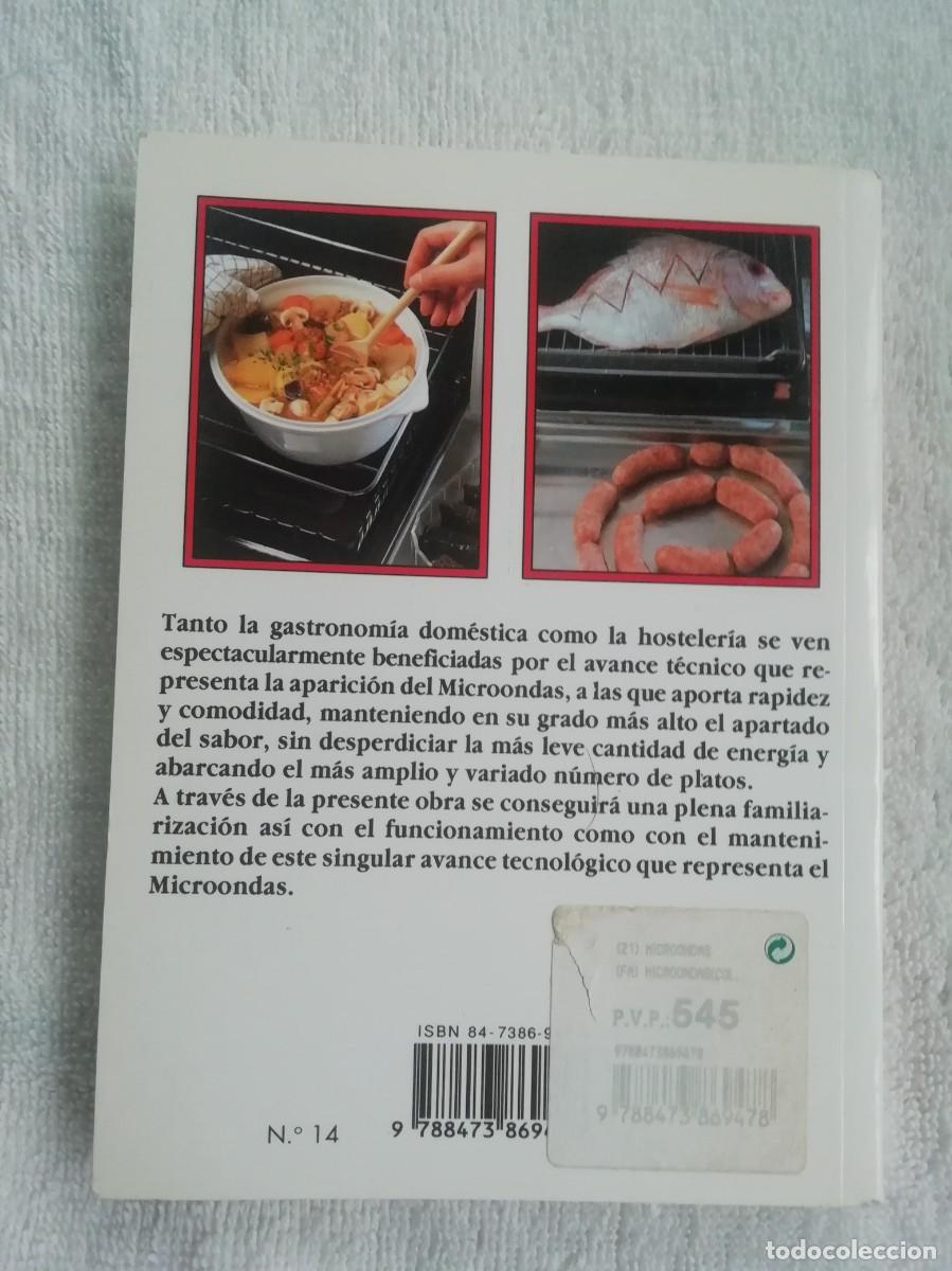 Libros antiguos: libro gu&iacute;a practica para cocinar en microondas - Foto 2
