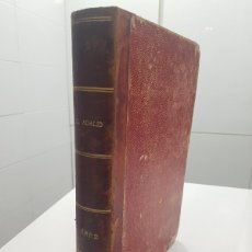 Libros antiguos: EL ADALID PERIÓDICO BISEMANAL CATÓLICO LITERARIO. AÑO 1892 COMPLETO. MADRID. MUY RARO