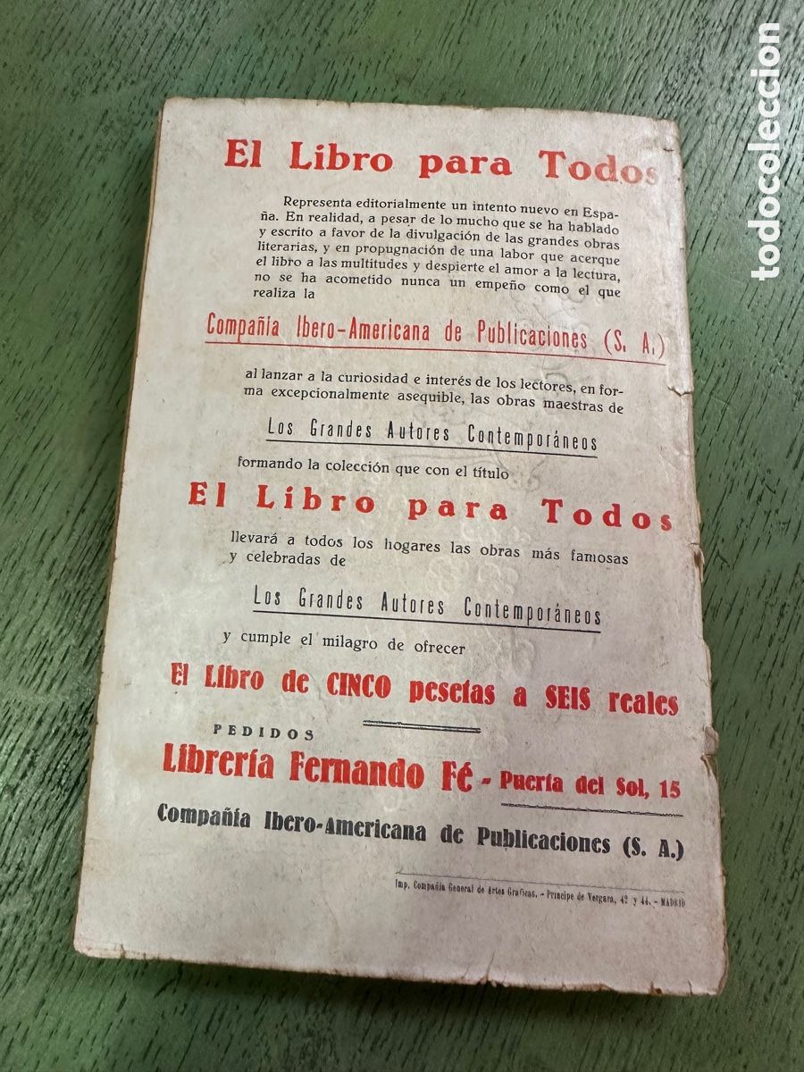 Libros antiguos: EL PLACER DE SUFRIR / A HERNANDEZ CAT&Aacute; - 1929 - Foto 8