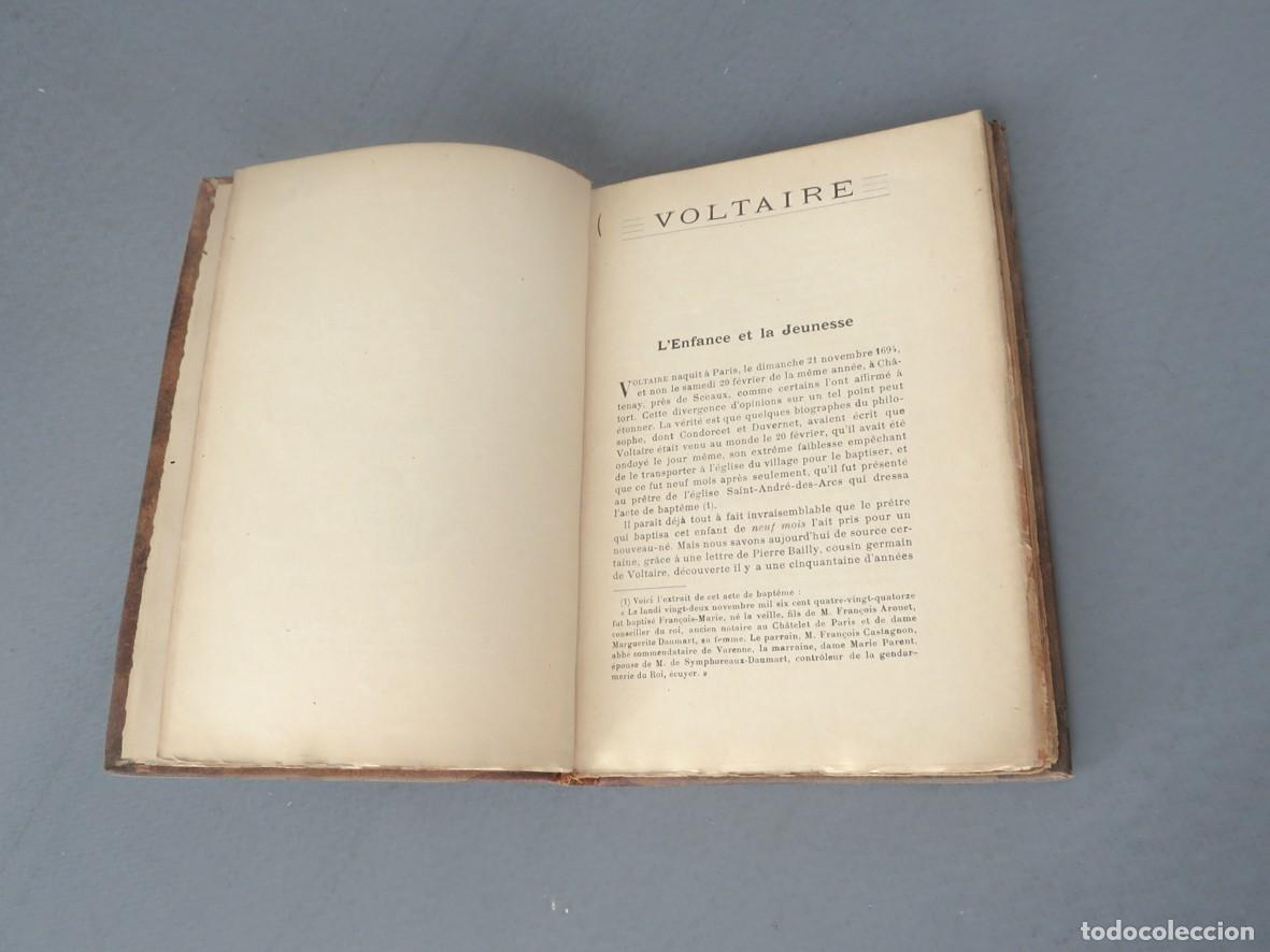 Libros antiguos: VOLTAIRE. 41 PORTRAITS ET DOCUMENTS. JULES BERTAUT. PARIS - Foto 3