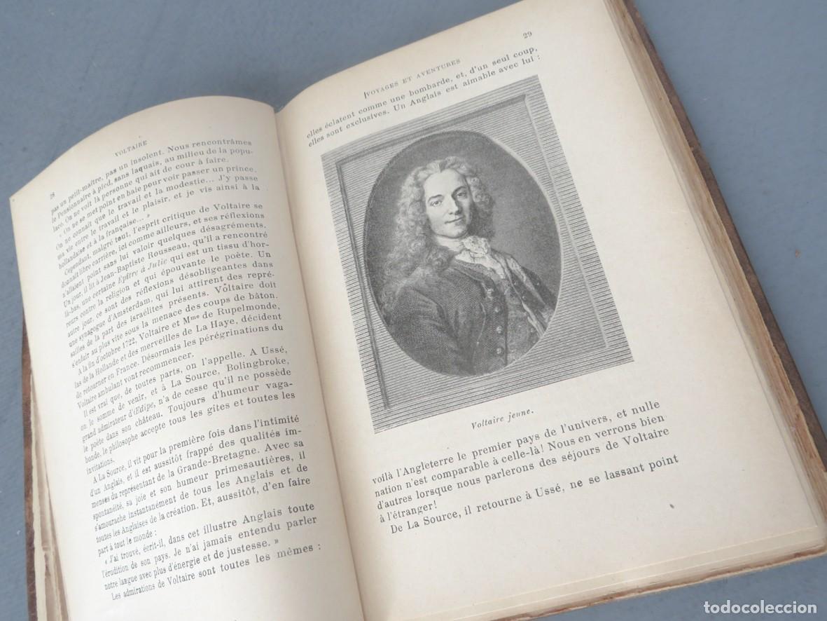 Libros antiguos: VOLTAIRE. 41 PORTRAITS ET DOCUMENTS. JULES BERTAUT. PARIS - Foto 4