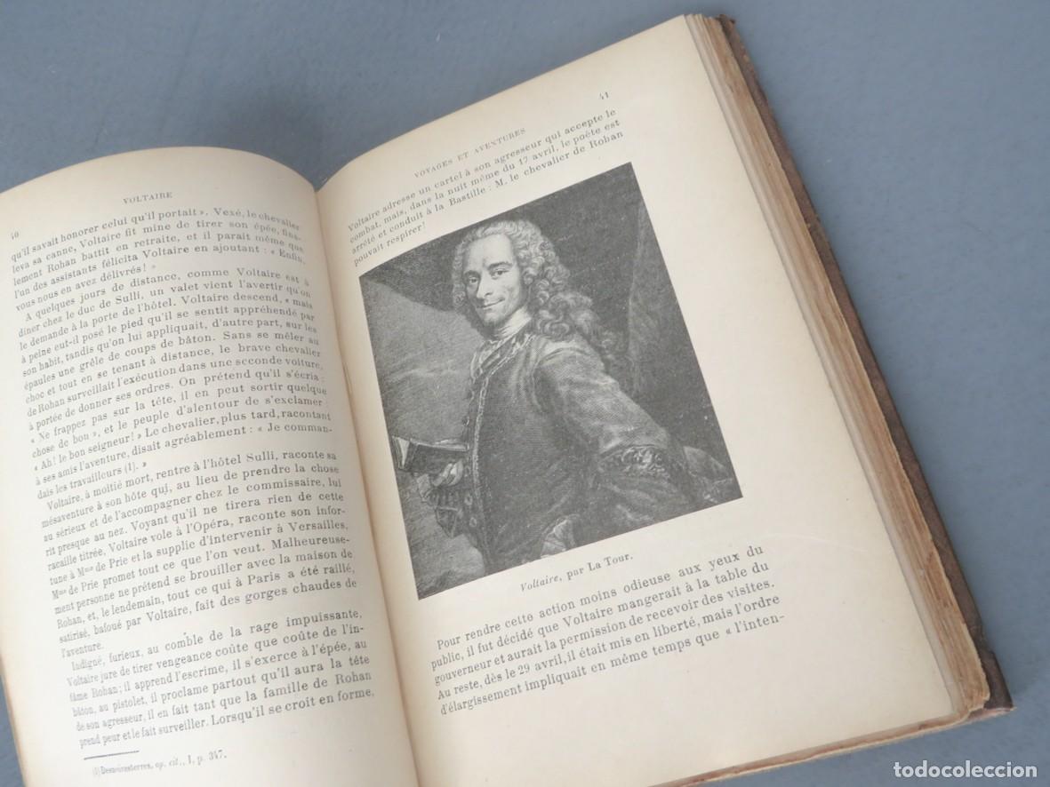 Libros antiguos: VOLTAIRE. 41 PORTRAITS ET DOCUMENTS. JULES BERTAUT. PARIS - Foto 5