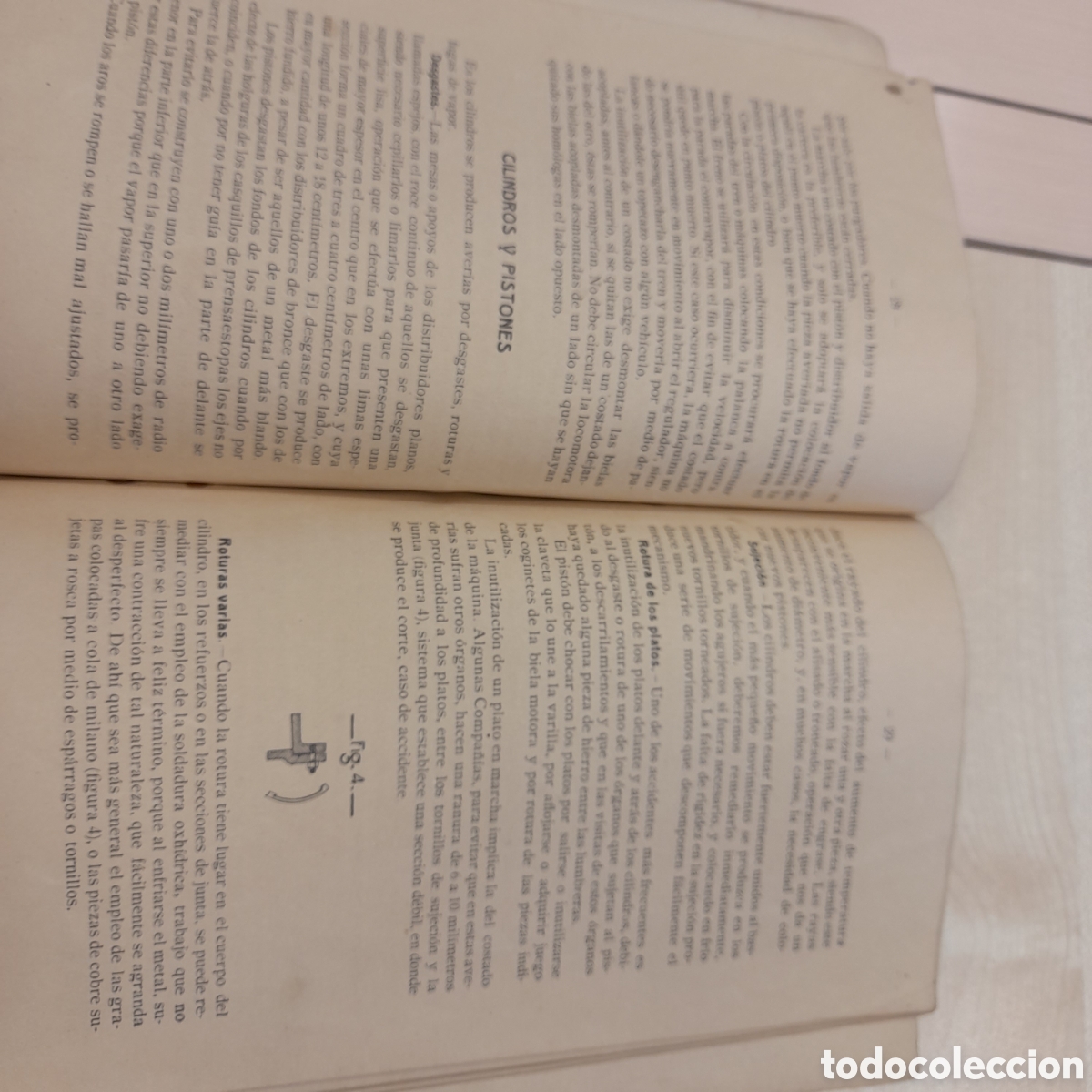 Libros antiguos: Compa&ntilde;&iacute;a de los ferrocarriles de la Robla. Tracci&oacute;n - Foto 4
