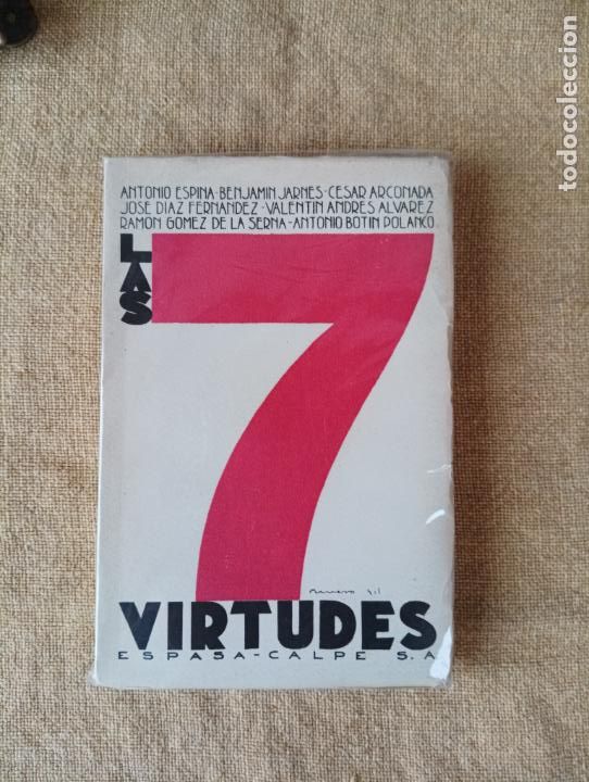 Libros antiguos: Las 7 virtudes. VV.AA. - Foto 1