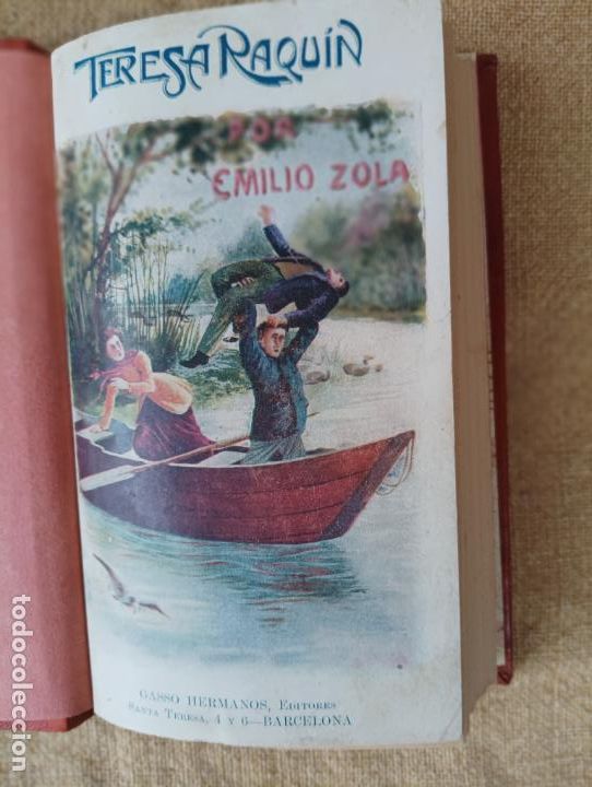 Libros antiguos: Teresa Raquin. Emilio Zola - Foto 1