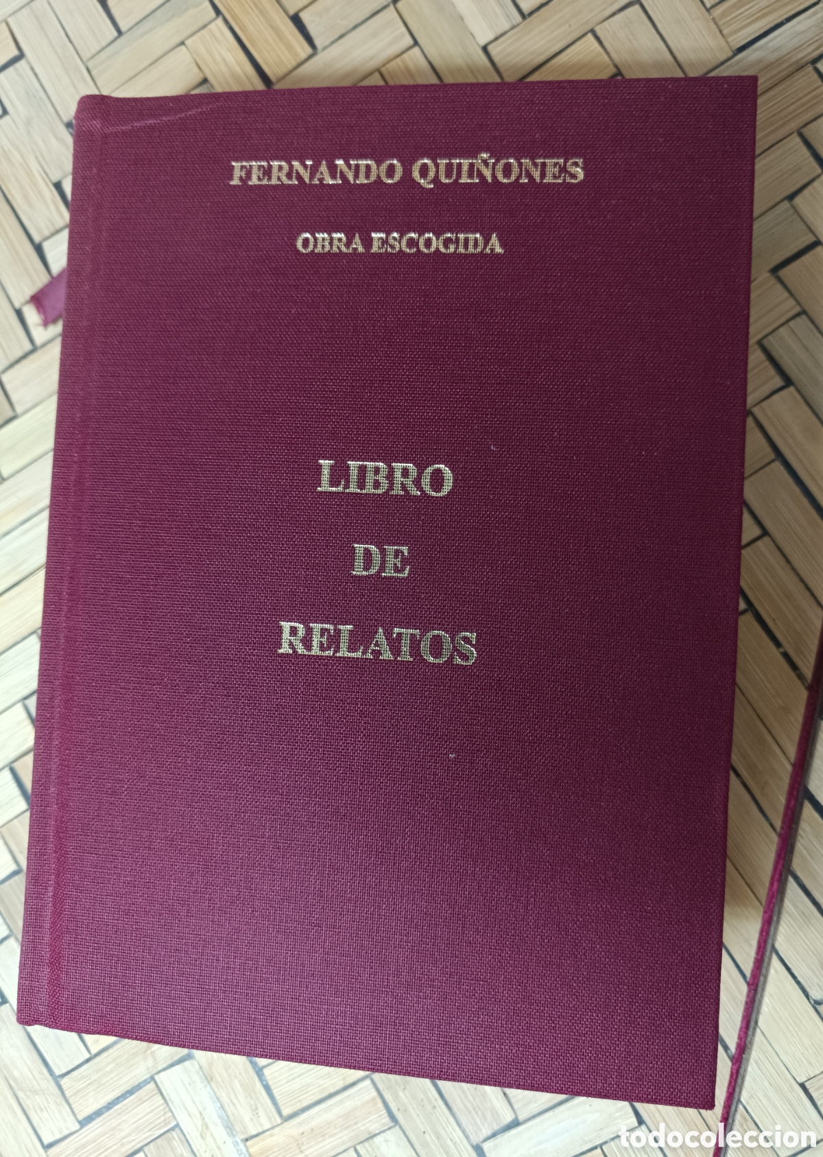 Libros antiguos: Fernando Qui&ntilde;ones obra escogida libro de relatos - Foto 2