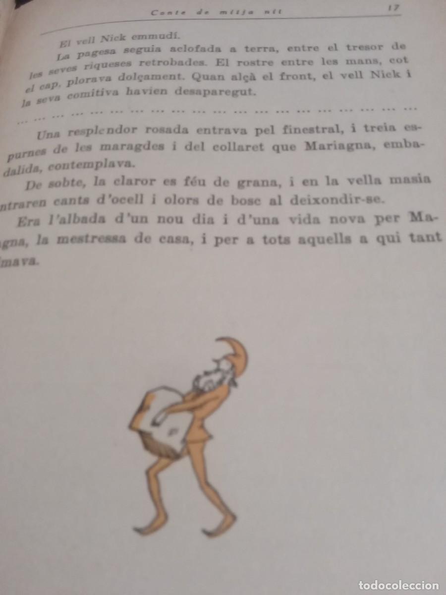 Libros antiguos: NICK. CONTE DE MITJANIT.1&ordf; EDICION 1934. ILUST. L7612 - Foto 4