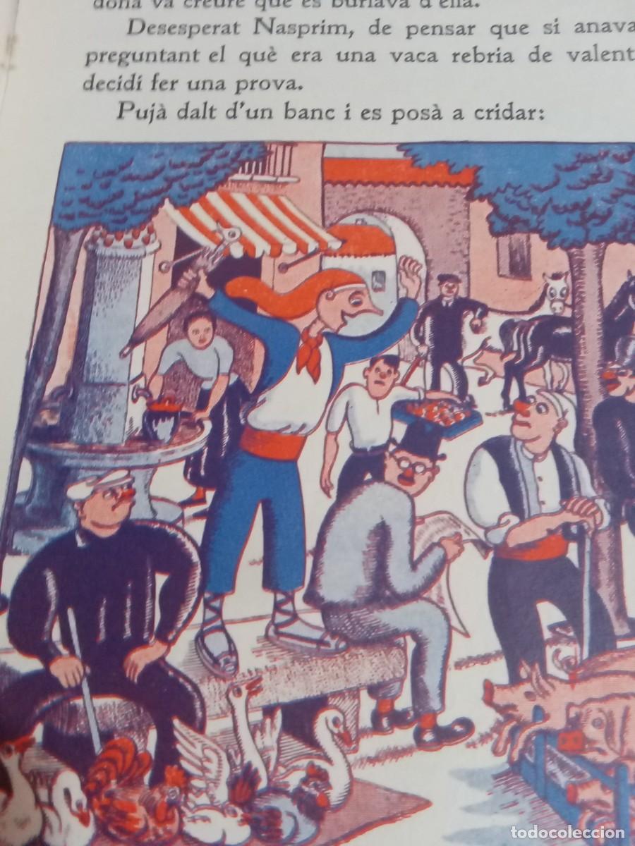 Libros antiguos: Historia explicada per mixel.La vaca de Vilalluny . - Foto 3