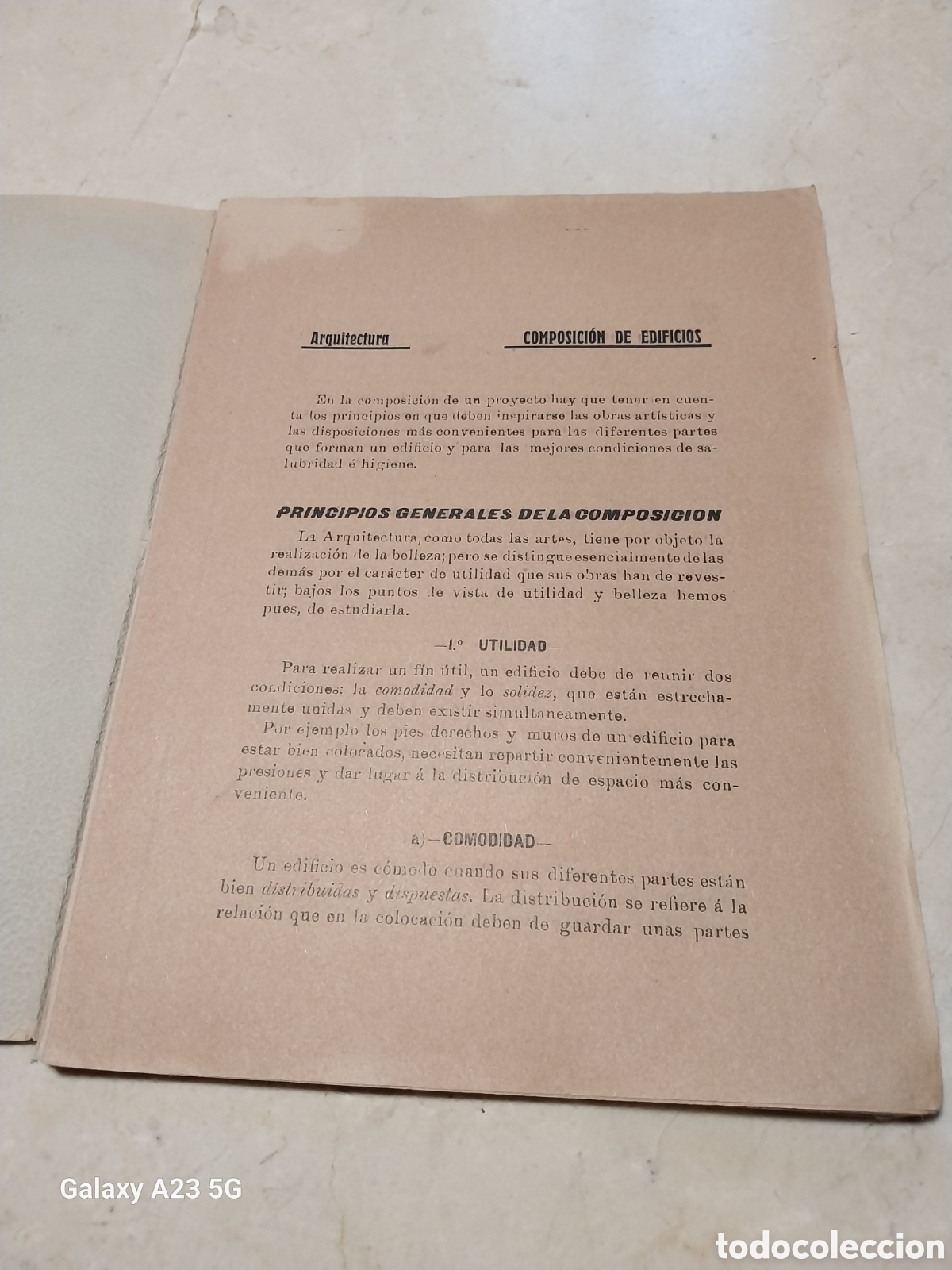 Libros antiguos: ARQUITECTURA. COMPOSICI&Oacute;N DE EDIFICIOS. A&Ntilde;O 1912 - Foto 2