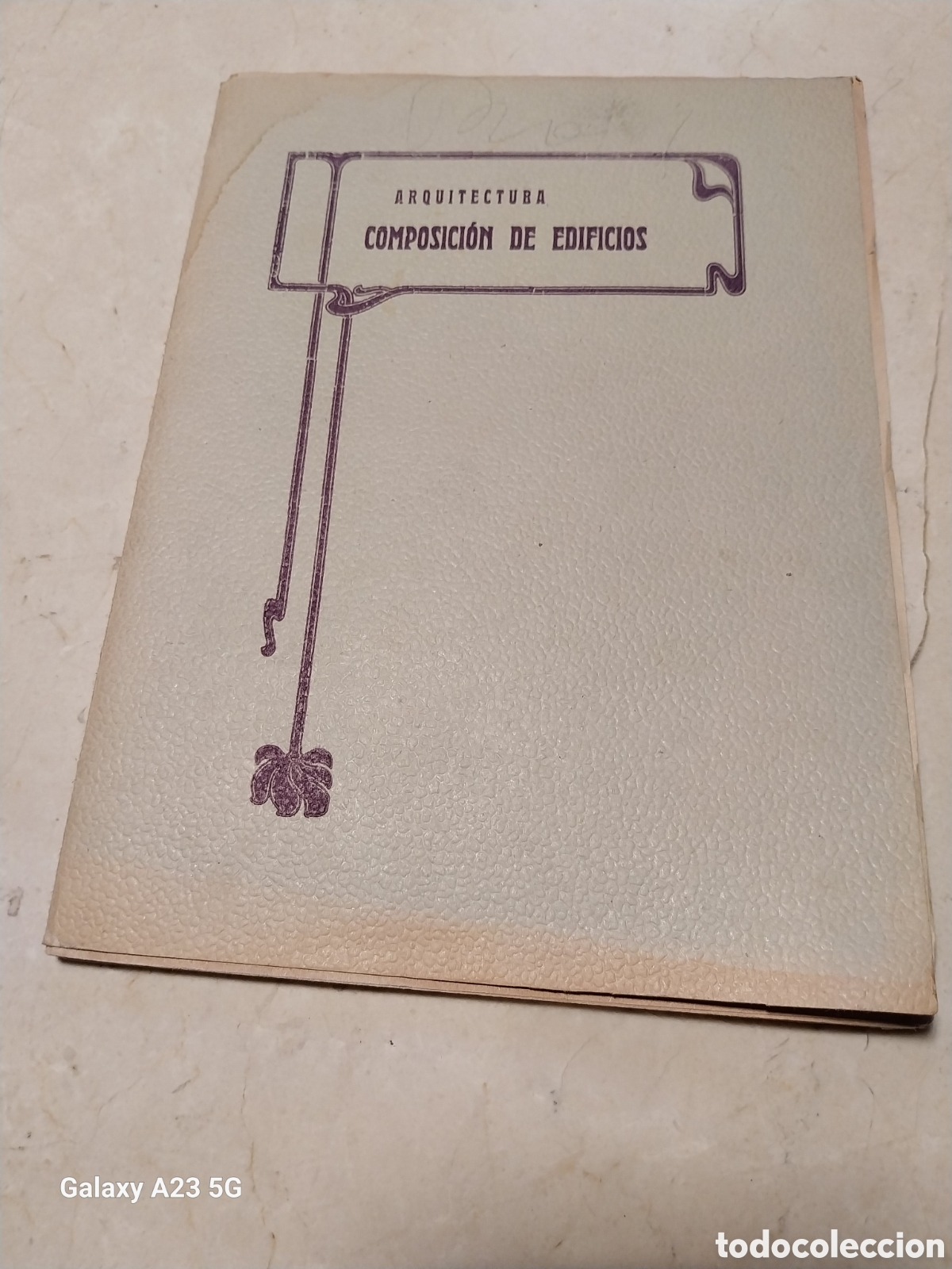 Libros antiguos: ARQUITECTURA. COMPOSICI&Oacute;N DE EDIFICIOS. A&Ntilde;O 1912 - Foto 1