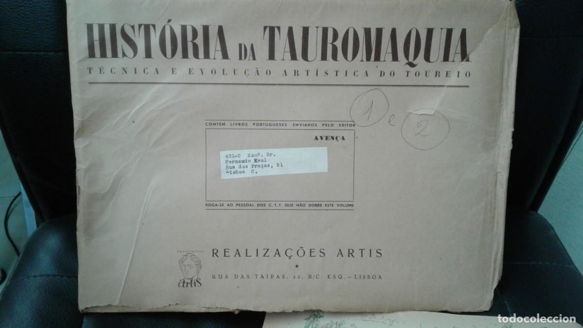 Libros antiguos: Historia de las corridas en Portugal - Foto 1