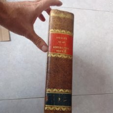 Libros antiguos: ANALES DE LA GUERRA CIVIL. DESDE 1808 A 1876. TOMO II. MADRID 1876.