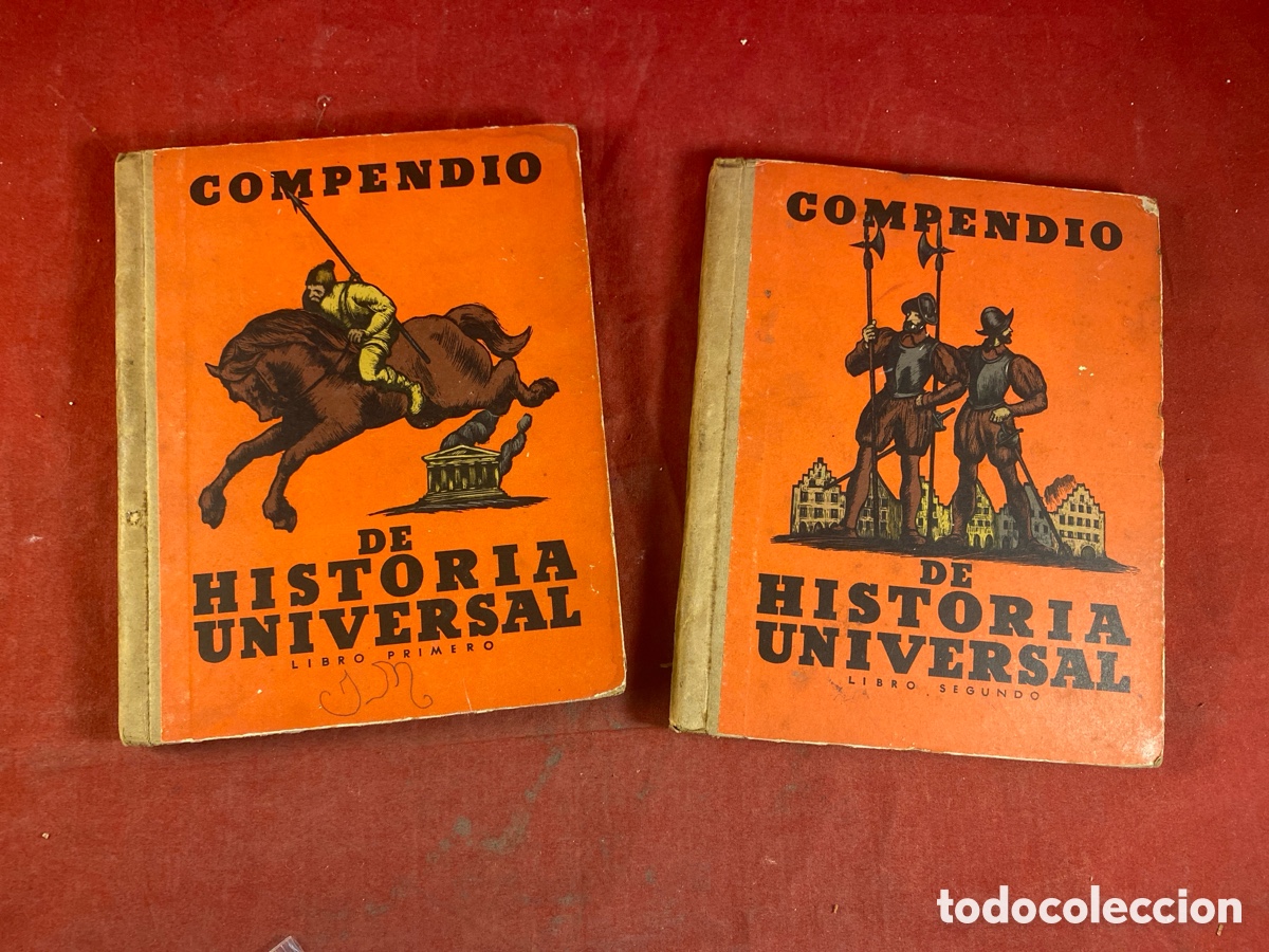 Libros antiguos: Compendio de historia universal - Foto 1