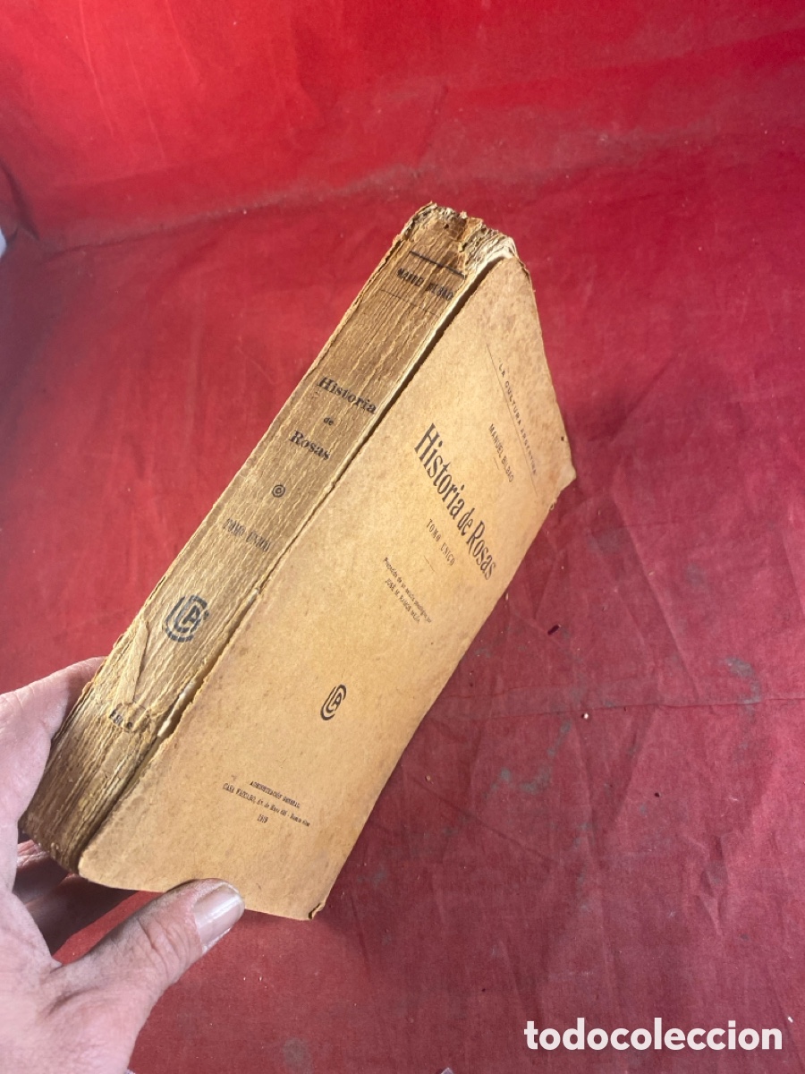 Libros antiguos: HISTORIA DE ROSAS 1919 - Foto 3