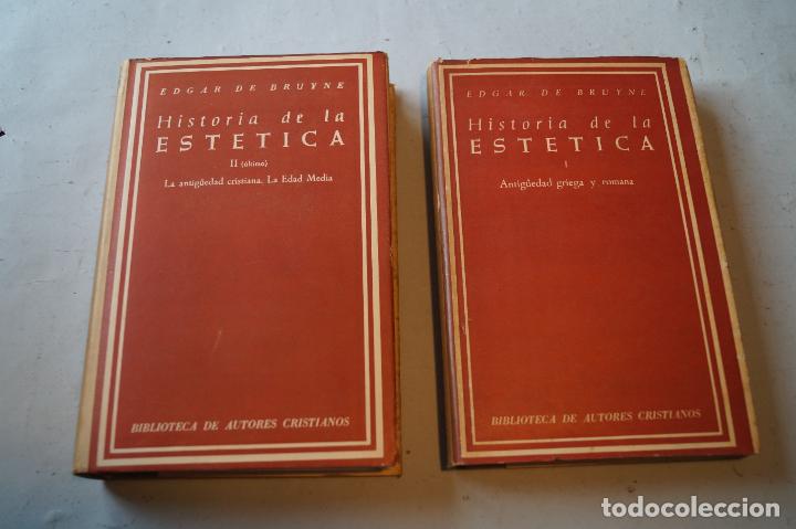 Libros antiguos: HISTORIA DE LA ETICA. EDGAR DE BRUYNE - Foto 1