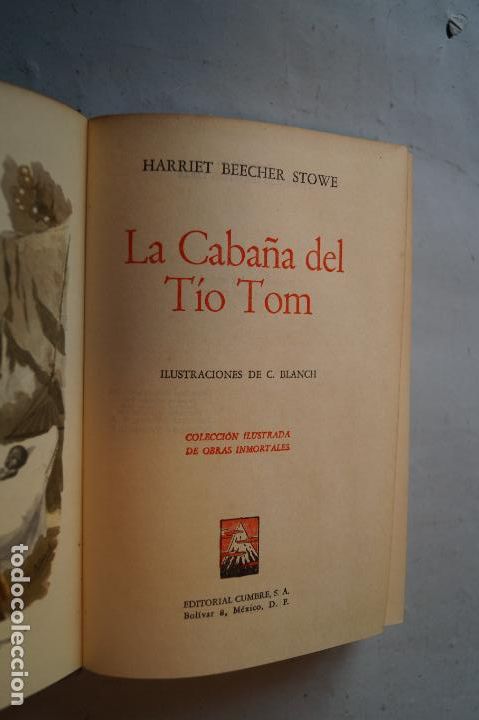 Libros antiguos: LA CABA&Ntilde;A DEL TIO TOM. HARRIET BEECHER - Foto 2