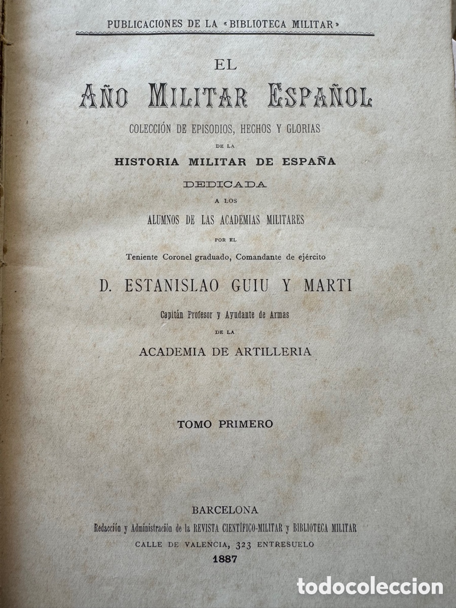 Libros antiguos: El a&ntilde;o Militar Espa&ntilde;ol (Tres tomos) - Foto 3
