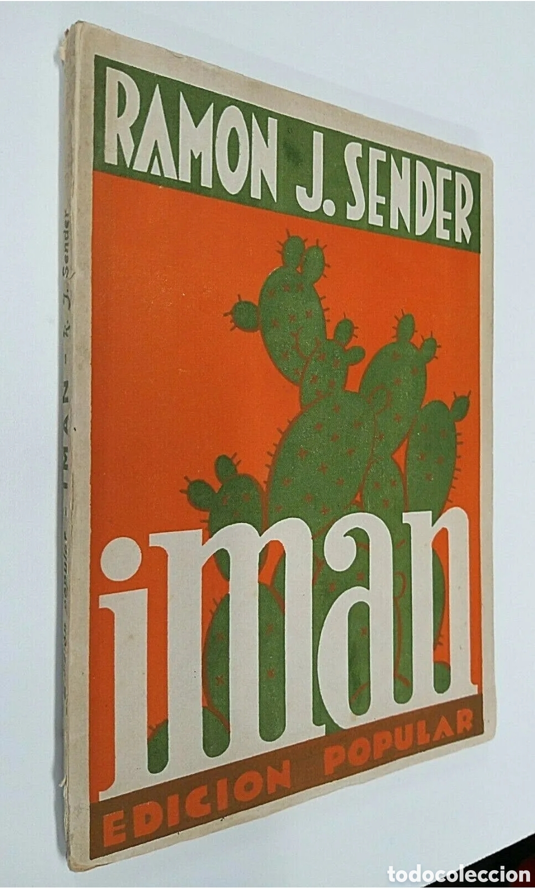 Libros antiguos: IMAN&nbsp; RAM&Oacute;N J. SENDER. 1933 - Foto 2