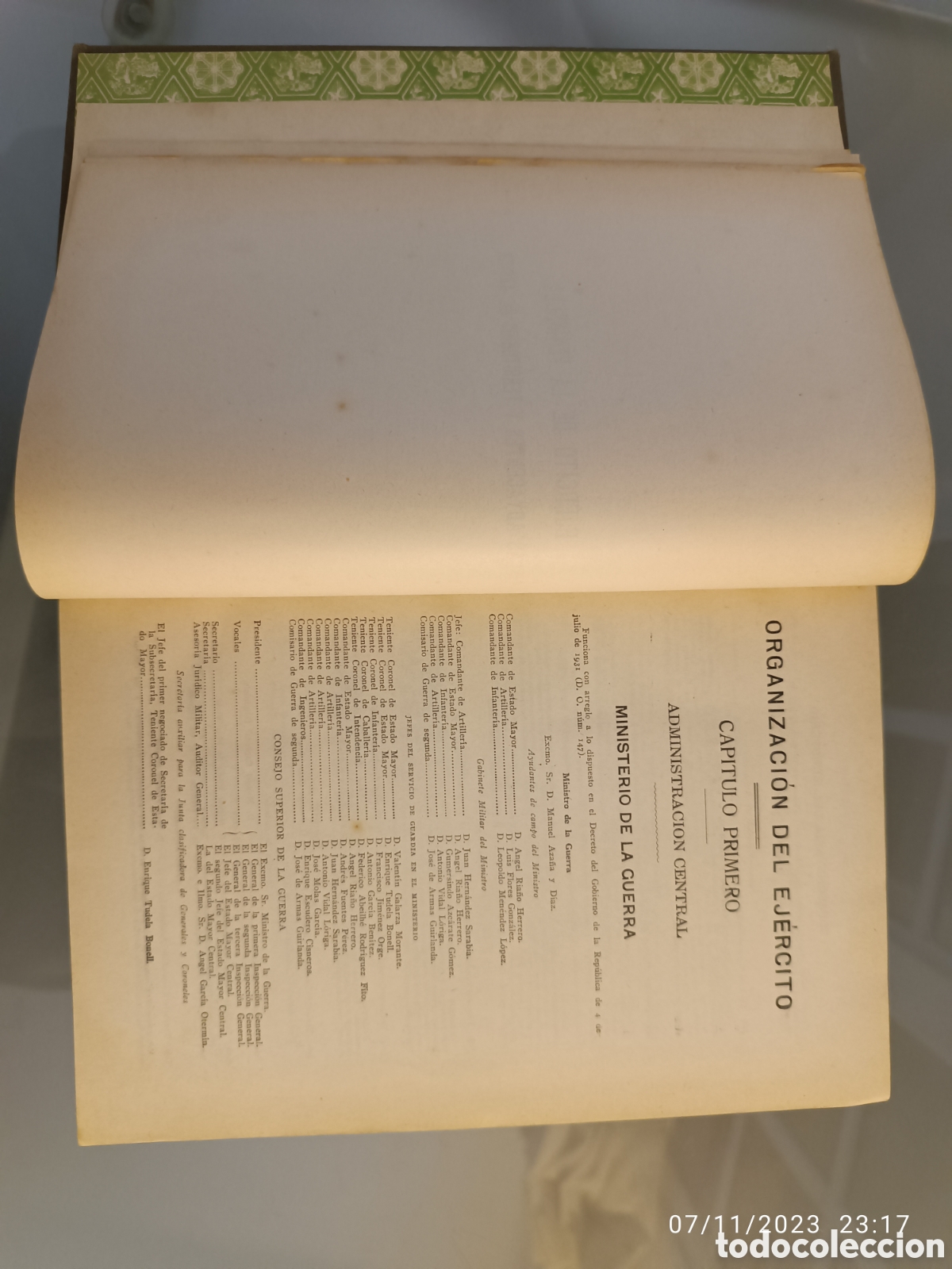 Libros antiguos: Anuario militar de Espa&ntilde;a 1932 - Foto 6