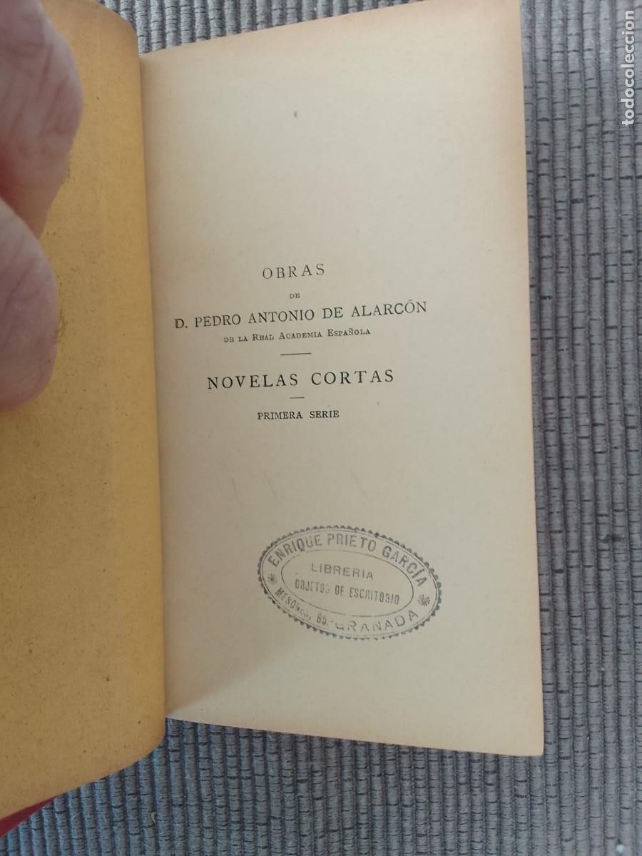 Libros antiguos: PEDRO ANTONIO DE ALARCON. CUENTOS AMATORIOS. 1912. - Foto 4