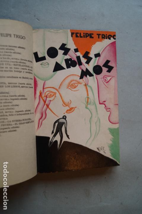 Libros antiguos: LOS ABISMOS. FELIPE TRIGO. 1920 - Foto 2