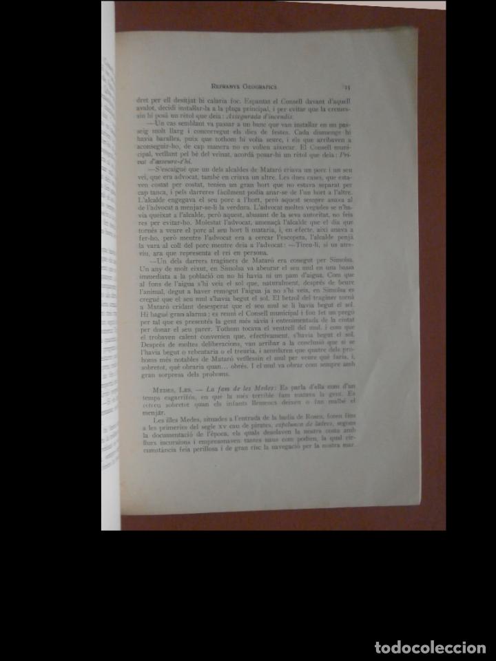 Libros antiguos: Refranys geogr&agrave;fics. Joan Amades - Foto 2