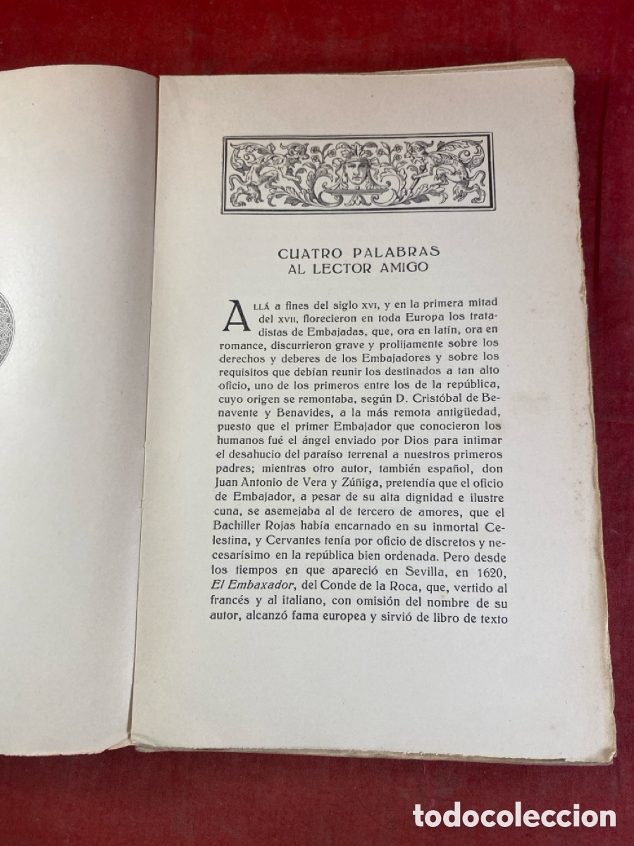 Libros antiguos: OCIOS DIPLOM&Aacute;TICOS 1927 - Foto 3