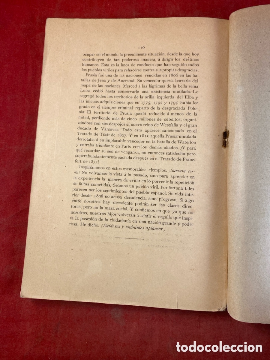 Libros antiguos: EL TRATADO DE PAR&Iacute;S 1904 - Foto 4