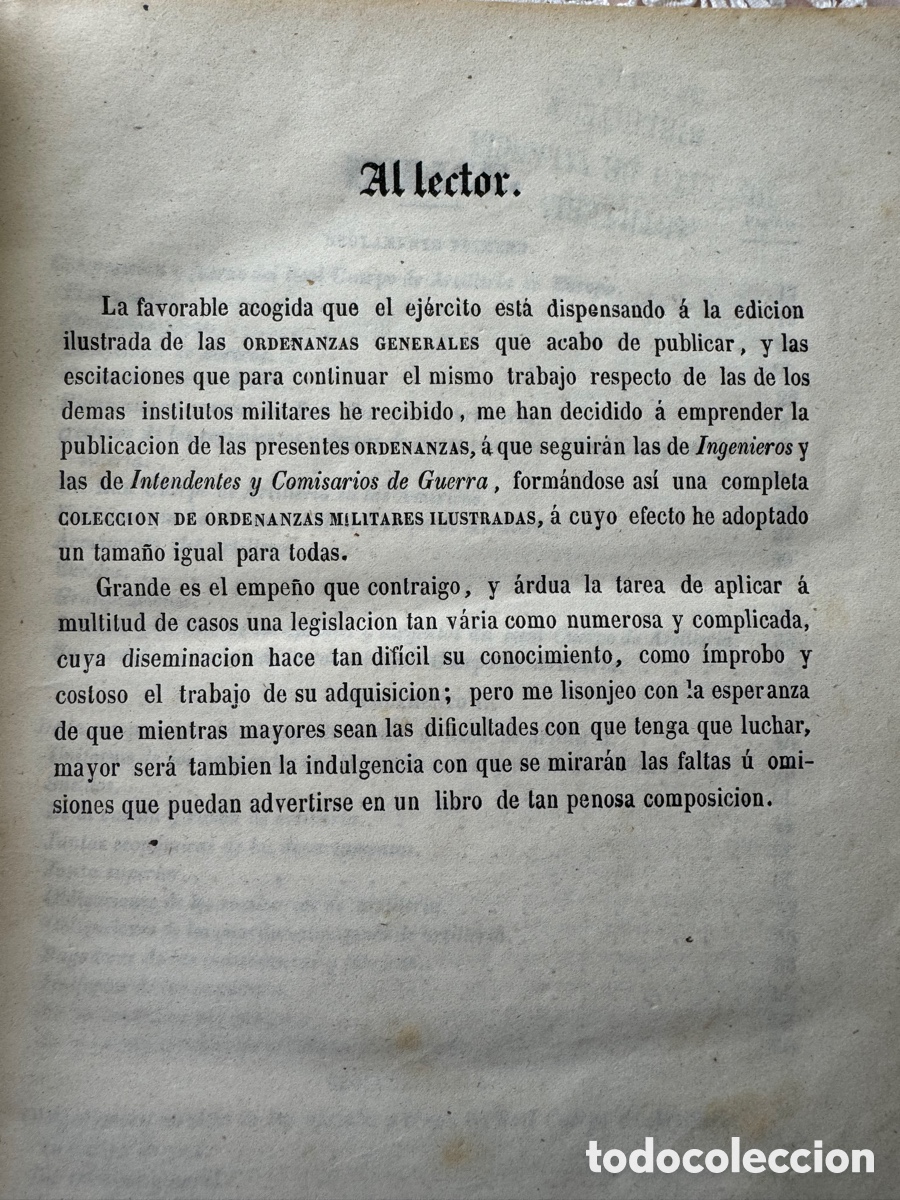 Libros antiguos: Ordenanza de Artiller&iacute;a - Foto 3